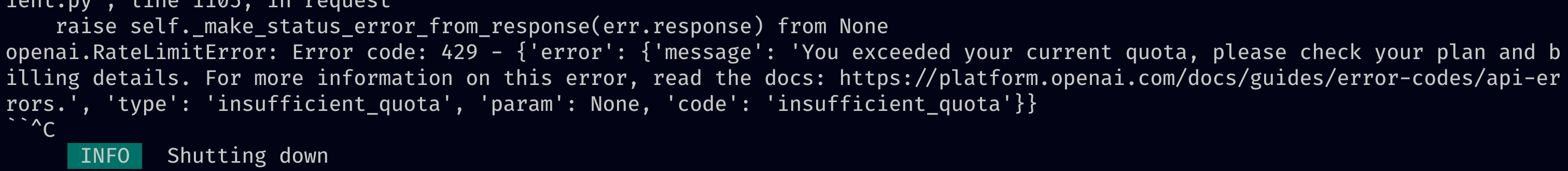 Demo Log
